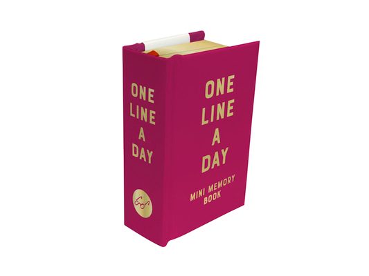 Rose Velvet Mini One Line a Day: A One-Year Memory Book