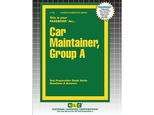 Car Maintainer, Group A