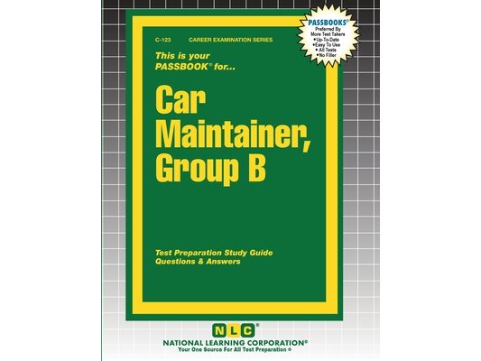 Car Maintainer, Group B