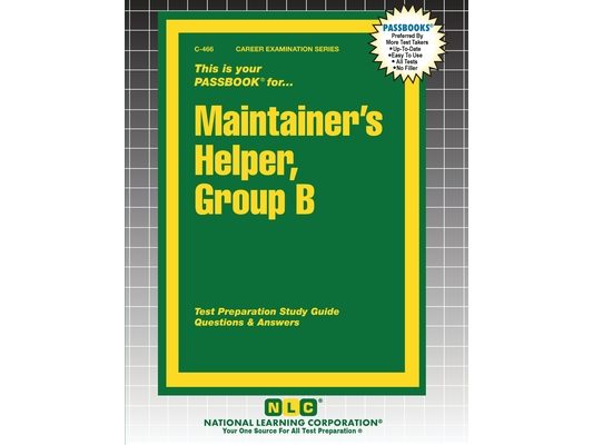 Maintainer's Helper, Group B