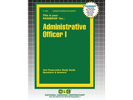 Administrative Officer I