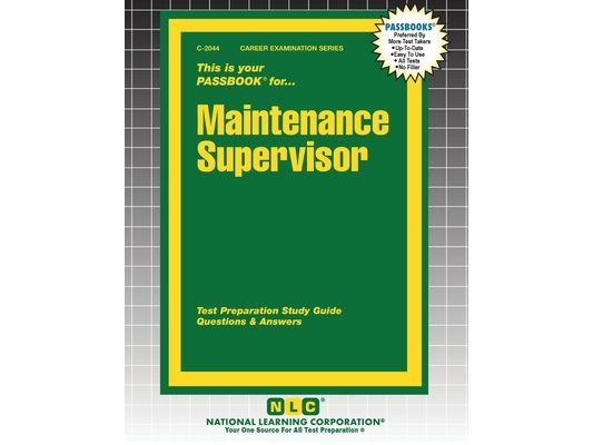 Maintenance Supervisor