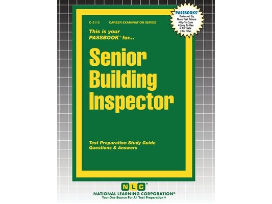 Senior Building Inspector