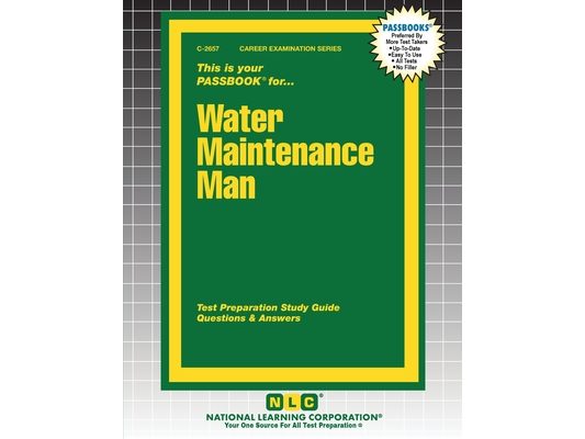 Water Maintenance Man