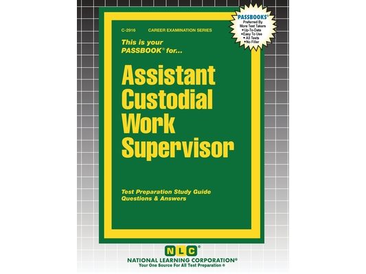 Assistant Custodial Work Supervisor