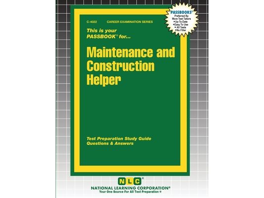 Maintenance and Construction Helper