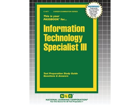 Information Technology Specialist III