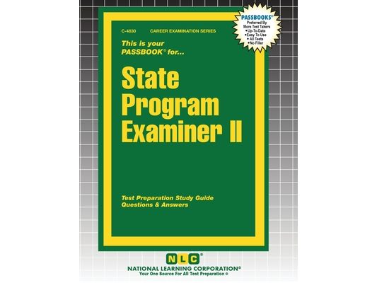 State Program Examiner II