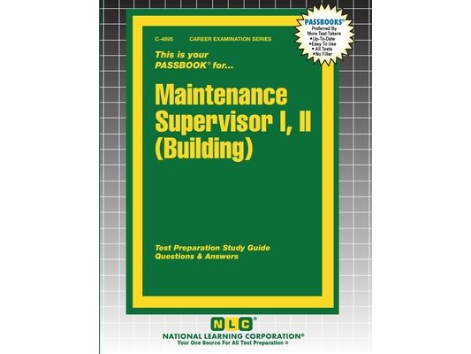 Maintenance Supervisor I, II (Building)