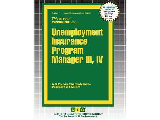 Unemployment Insurance Program Manager III, IV