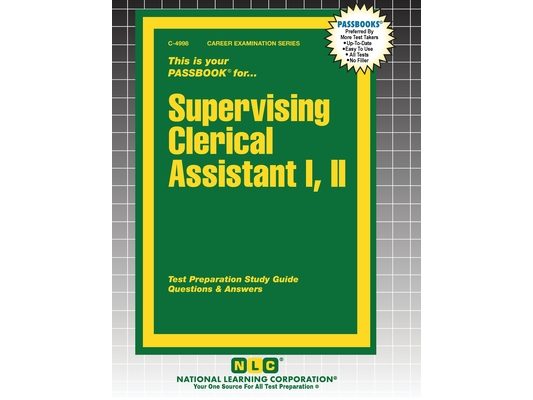 Supervising Clerical Assistant I, II