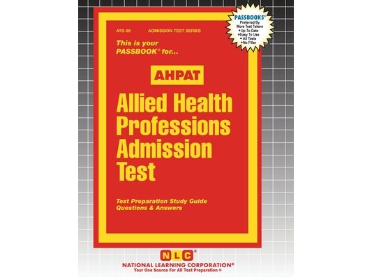 Allied Health Professions Admission Test (AHPAT)