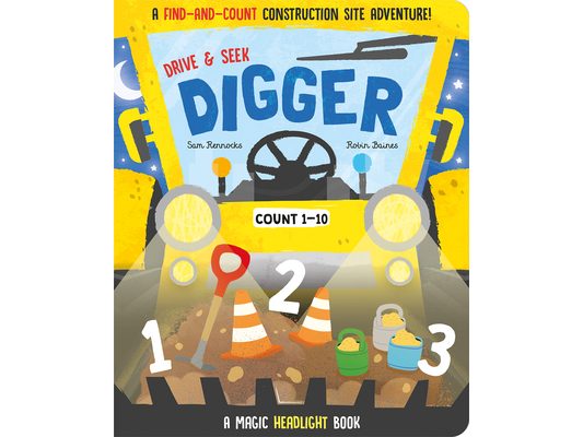 Drive & Seek Digger - A Magic Find & Count Adventure