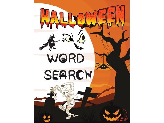 Halloween Word Search: Awesome and Spooky Puzzle for Toddlers, Boys, Girls, Kindergarten, and Preschoolers