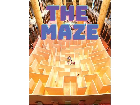 Maze Puzzles Book