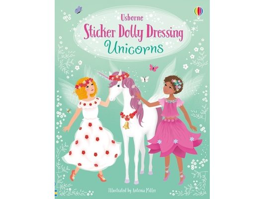 Sticker Dolly Dressing Unicorns