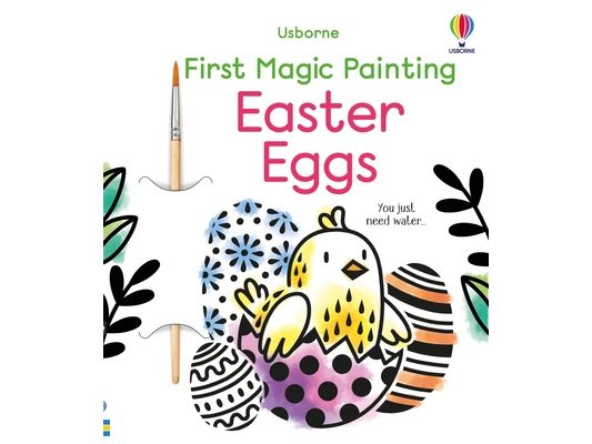 First Magic Painting Easter Eggs