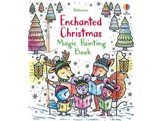 Enchanted Christmas Magic Painting Book
