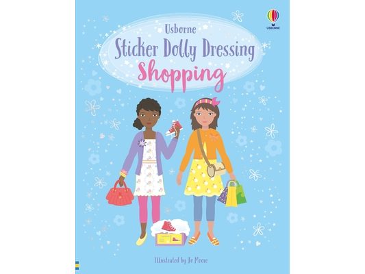 Sticker Dolly Dressing Shopping