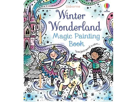 Winter Wonderland Magic Painting Book: A Winter and Holiday Book for Kids