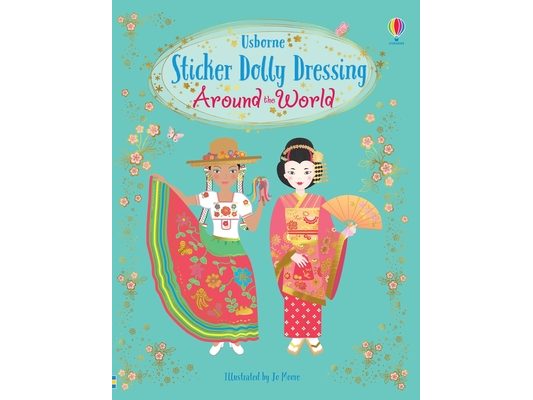 Sticker Dolly Dressing Around the World