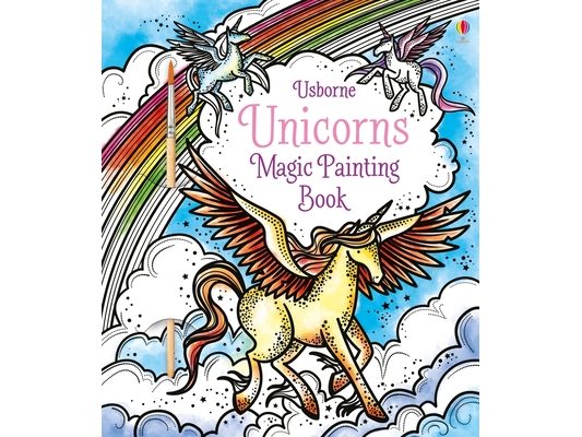 Unicorns Magic Painting Book