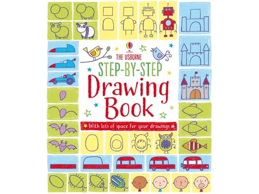 Step-By-Step Drawing Book
