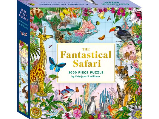 The Fantastical Safari: 1000-Piece Jigsaw Puzzle: A Journey of Discovery