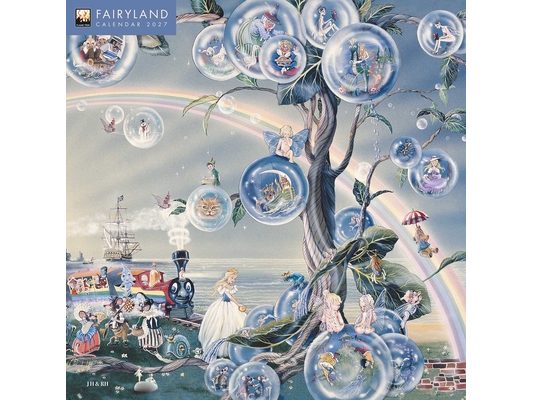 Fairyland by Jean & Ron Henry Wall Calendar 2027 (Art Calendar)