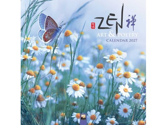 Zen Art & Poetry Wall Calendar 2027 (Art Calendar)