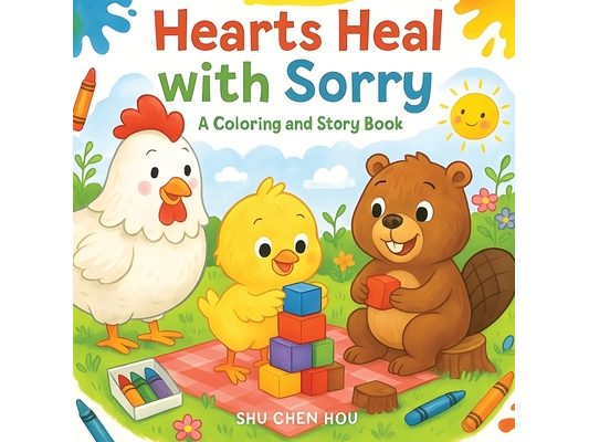 Hearts Heal with Sorry: A Coloring and Story Book About Apologies and Emotional Healing