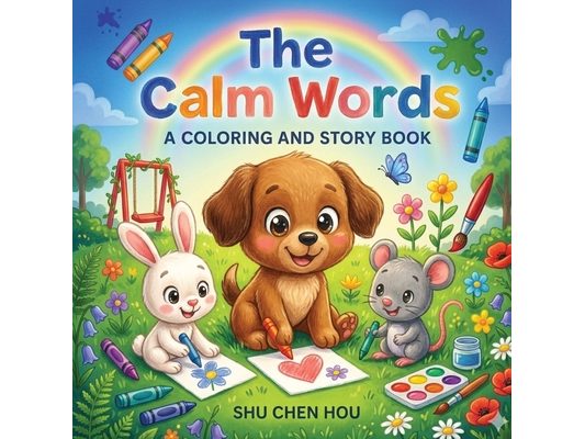 The Calm Words: A Coloring and Story Book About Using a Gentle Voice and Speaking with Kindness