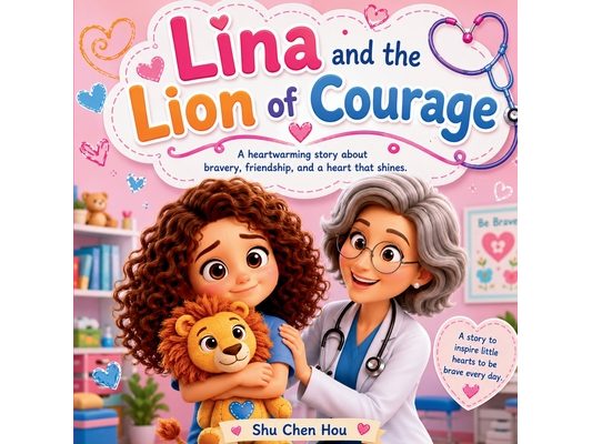 Lina and the Lion of Courage: A Children's Story About Courage, Feelings, and Visiting the Doctor