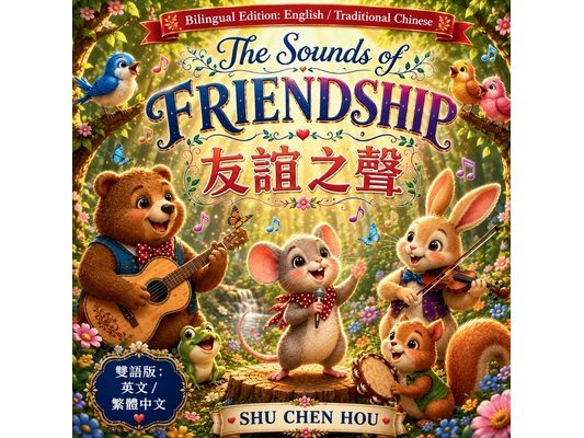 The Sounds of Friendship 友誼之聲: A Heartwarming Bilingual Children's Picture Book About Friendship, Music, Kindness and Find