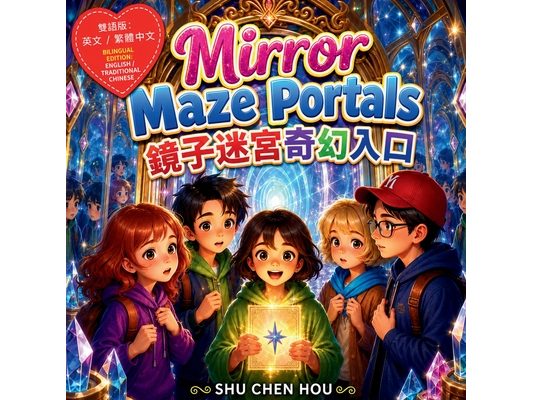 Mirror Maze Portals 鏡子迷宮奇幻入口: A Bilingual English-Traditional Chinese Adventure About Courage,