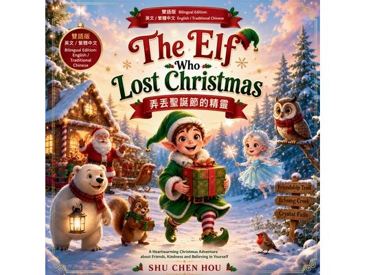 The Elf Who Lost Christmas 弄丟聖誕節的精靈: A Bilingual English-Traditional Chinese Christmas Adventu
