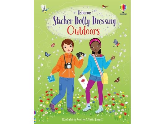 Sticker Dolly Dressing Outdoors