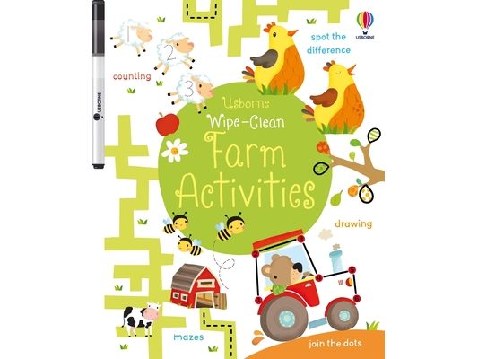 Wipe-Clean Farm Activities