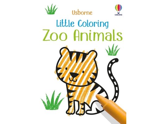 Little Coloring Zoo Animals
