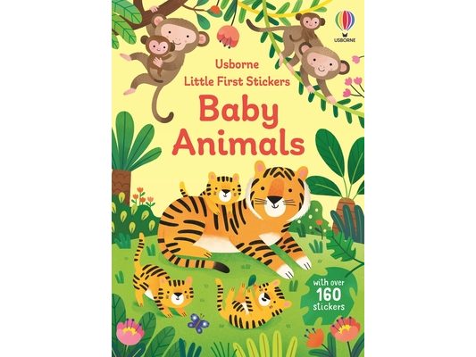 Little First Stickers Baby Animals