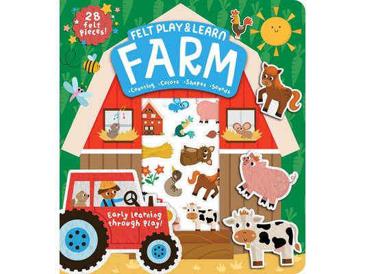 Farm Touchy-Feely Felt Play & Learn: Early Learning Made Fun with Felt
