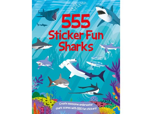 555 Sticker Fun - Sharks