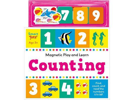 Counting: Learn Numbers with Magnetic Play and Learn Activity Book for Kids Ages 3+