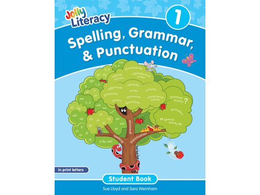 Spelling, Grammar, & Punctuation Student Book 1: In Print Letters (American English Edition)