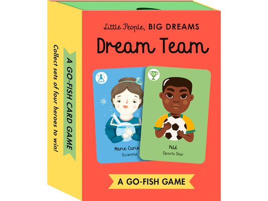 Little People, Big Dreams Card Game: Dream Team: A Go-Fish Card Game