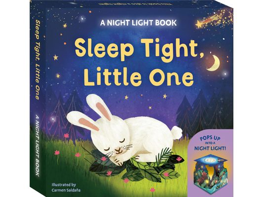 Sleep Tight, Little One: Bedtime Story That Pops Up Into a Night Light! with Rechargeable Usb-C Led