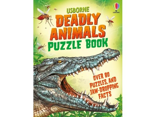 Deadly Animals Puzzle Book
