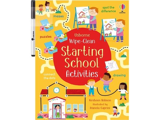 Wipe-Clean Starting School Activities