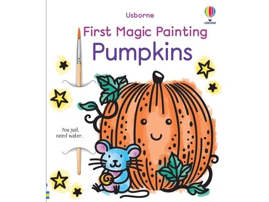 First Magic Painting Pumpkins