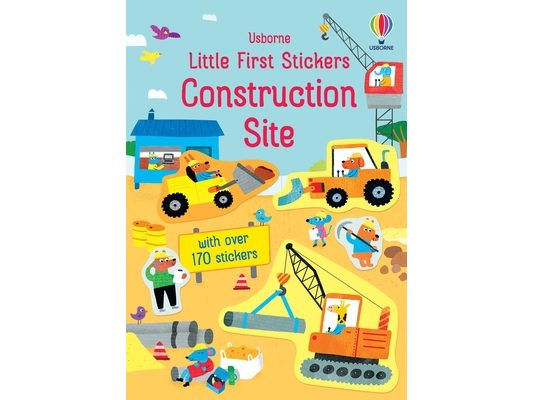 Little First Stickers Construction Site
